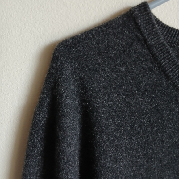 Men’s Club Room Cashmere Sweater Size Medium Gray - Picture 5 of 9